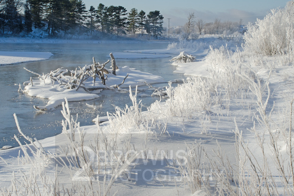 Winter Morning - Big Sable River